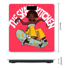 Cargar imagen en el visor de la galería, Escala de Peso con Impresión UV de Vidrio de Diseño Personalizado con Tus Textos o Fotos Online