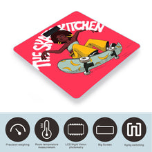 Cargar imagen en el visor de la galería, Escala de Peso con Impresión UV de Vidrio de Diseño Personalizado con Tus Textos o Fotos Online