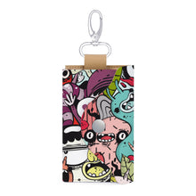 Cargar imagen en el visor de la galería, Estuche de Cuero para Llaves con Diseño Personalizado de Tu Texto o Foto