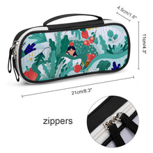 Cargar imagen en el visor de la galería, Estuche Portátil para Cosméticos de PU con Diseño Personalizado de Tu Nombre o Texto