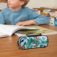 Cargar imagen en el visor de la galería, Estuche Portátil para Cosméticos de PU con Diseño Personalizado de Tu Nombre o Texto