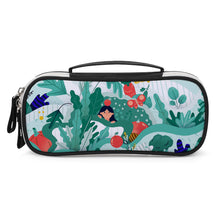 Cargar imagen en el visor de la galería, Estuche Portátil para Cosméticos de PU con Diseño Personalizado de Tu Nombre o Texto