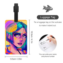 Cargar imagen en el visor de la galería, Etiquetas de equipaje personalizadas para maletas XB0607002 Impresión con Nombre Foto Logo