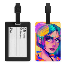 Cargar imagen en el visor de la galería, Etiquetas de equipaje personalizadas para maletas XB0607002 Impresión con Nombre Foto Logo