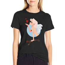 Cargar imagen en el visor de la galería, Camiseta de Mujer de Cuello Redondo Manga Corta FS0803006 Personalizada con Foto Logo Patrón Texto