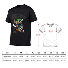 Cargar imagen en el visor de la galería, Camiseta Básica Manga Corta Casual 100% Algodón para hombre FS0803010 con Impresión Delantera Trasera de Dos Imágenes con Foto Logo Patrón Texto