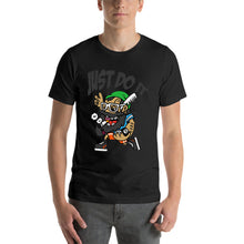 Cargar imagen en el visor de la galería, Camiseta Básica Manga Corta Casual 100% Algodón para hombre FS0803010 con Impresión Delantera Trasera de Dos Imágenes con Foto Logo Patrón Texto