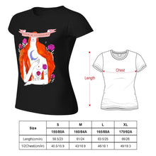 Cargar imagen en el visor de la galería, Camiseta de manga corta Deportiva para Mujer de Algodón FS0803018 Personalizada con Impresión Delantera y Trasera con Foto Logo Patrón Texto