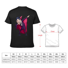 Cargar imagen en el visor de la galería, Camiseta Manga Corta Cuello Redonda Para Hombre De Algodón FS0803019 Personalizada con Impresión Trasera con Foto Logo Patrón Texto