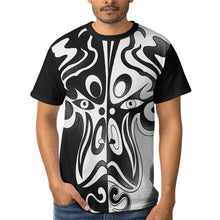 Cargar imagen en el visor de la galería, Camiseta manga corta de moda para hombre estampado en el frente FS0803201 Personalizada con Foto Logo Patrón Texto