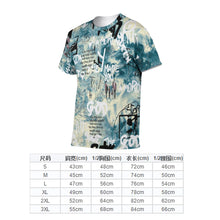 Cargar imagen en el visor de la galería, Camiseta manga corta con estampado de moda para hombre FS0803202 Personalizada con Impresión Completa con Foto Logo Patrón Texto