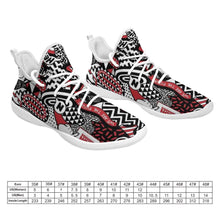 Cargar imagen en el visor de la galería, Zapatos deportivos para Correr Diseño Simétrico para Mujer FS0806006 Personalizados con Impresión Completa con Foto Logo Patrón Texto