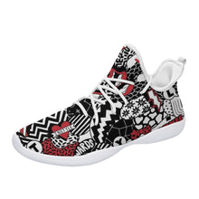 Cargar imagen en el visor de la galería, Zapatos deportivos para Correr Diseño Asimétrico para Mujer FS0806016 Personalizados con Impresión Completa con Foto Logo Patrón Texto