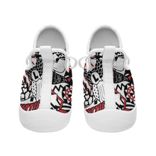 Cargar imagen en el visor de la galería, Zapatos deportivos para Correr Diseño Asimétrico para Mujer FS0806016 Personalizados con Impresión Completa con Foto Logo Patrón Texto