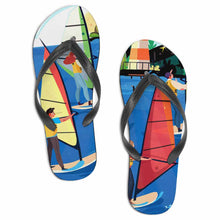Cargar imagen en el visor de la galería, Chanclas para Playa Verano Mujer Hombre Adulto FS0807016 Personalizadas con Impresión Completa con Foto Logo Patrón Texto