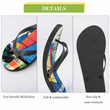 Cargar imagen en el visor de la galería, Chanclas para Playa Verano Mujer Hombre Adulto FS0807016 Personalizadas con Impresión Completa con Foto Logo Patrón Texto