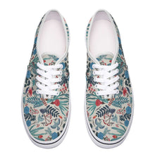 Cargar imagen en el visor de la galería, Zapatos de lona con cordones para mujer hombre FS0811006 Personalizados con Impresión Completa con Foto Logo Patrón Texto