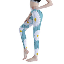 Cargar imagen en el visor de la galería, Leggings largos de Yoga Pantalones Largos Deportivos Estampados FS0813001 Personalizados con Impresión Completa de múltiples imágenes con Foto Logo Patrón Texto