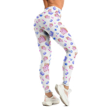 Cargar imagen en el visor de la galería, Pantalones Largos de Yoga Mallas de Entrenamiento Deporte para mujeres FS0813001 Personalizados con Impresión Completa de una imagen con Foto Logo Patrón Texto