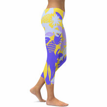 Cargar imagen en el visor de la galería, Pantalones 3/4 de Yoga Leggings de Cintura Alta de Fitness Ejercicio para Mujer SY009 Personalizados con Impresión Completa de una imagen con Foto Logo Patrón Texto