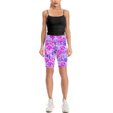 Cargar imagen en el visor de la galería, Mallas Pantalones Cortos de Yoga Leggings Deportivos Cintura Alta de Ejercicio Fitness Running para mujer Y09B Personalizadas con Impresión Completa de una imagen con Foto Logo Patrón Texto