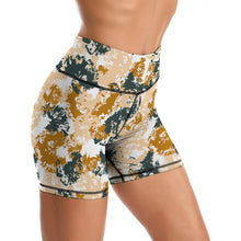 Cargar imagen en el visor de la galería, Leggings Deportivos Pantalones Cortos de Yoga Ejercicio para Mujer Y09A Personalizados con Impresión Completa de una imagen con Foto Logo Patrón Texto