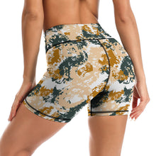 Cargar imagen en el visor de la galería, Leggings Deportivos Pantalones Cortos de Yoga Ejercicio para Mujer Y09A Personalizados con Impresión Completa de una imagen con Foto Logo Patrón Texto