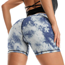 Cargar imagen en el visor de la galería, Pantalones Cortos de Yoga de Ejercicio Deporte para Mujer Y09A Personalizados con Impresión Completa de múltiples imágenes con Foto Logo Patrón Texto