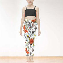 Cargar imagen en el visor de la galería, Pantalones Largos de Yoga Leggings Mallas de Ejercicio Deportes para Niños Niñas Chicas NT09 Personalizados con Impresión Completa con Foto Logo Patrón Texto