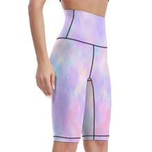 Cargar imagen en el visor de la galería, Pantalones Cortos de Yoga Ajustados Mallas de Fitness Deportes YJ047 Personalizados con Impresión Completa con Foto Logo Patrón Texto