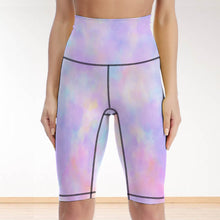 Cargar imagen en el visor de la galería, Pantalones Cortos de Yoga Ajustados Mallas de Fitness Deportes YJ047 Personalizados con Impresión Completa con Foto Logo Patrón Texto