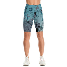 Cargar imagen en el visor de la galería, Pantalones Cortos de Entrenamiento Mallas de Yoga Deportivas Leggings de Cintura Alta para mujer Y10B Personalizados con Impresión Completa de múltiples imágenes con Foto Logo Patrón Texto