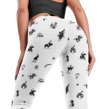 Cargar imagen en el visor de la galería, Leggings Deportivos para Fitness Gimnasio Pantalones de Yoga de Cintura Alta para Mujer YJ033 Personalizados con Impresión Completa de múltiples imágenes con Foto Logo Patrón Texto