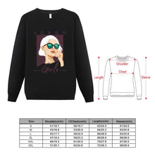 Cargar imagen en el visor de la galería, Sudadera para Mujer de Algodón Cuello Redondo Casual FS0816014 Personalizada con Impresión Delantera con Foto Logo Patrón Texto