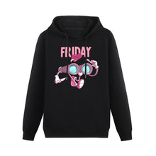 Cargar imagen en el visor de la galería, Sudadera con Capucha y Bolsillo para Mujer de Algodón FS0816022 Personalizada con Impresión Delantera y Trasera con Foto Logo Patrón Texto