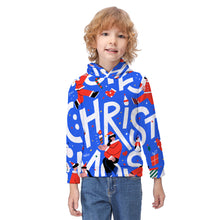 Cargar imagen en el visor de la galería, Sudadera con capucha estampado bolsillo canguro para niños FS0816038 Personalizada con Impresión Completa de una imagen con Foto Logo Patrón Texto