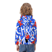 Cargar imagen en el visor de la galería, Sudadera con capucha estampado bolsillo canguro para niños FS0816038 Personalizada con Impresión Completa de una imagen con Foto Logo Patrón Texto