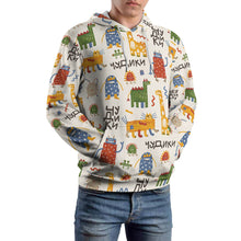 Cargar imagen en el visor de la galería, Sudadera Casual Bolsillo Grande con Capucha para Adultos mujer hombre FS0816043 Personalizada con Impresión Completa con Foto Logo Patrón Texto