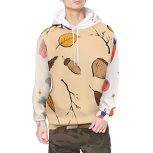 Cargar imagen en el visor de la galería, Sudadera de Forro Polar con Capucha Deportiva de Felpa para hombre FS0816072 Personalizada con impresión completa de múltiples imágenes con Foto Logo Patrón Texto