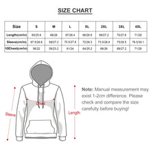 Cargar imagen en el visor de la galería, Sudadera hombros caídos con capucha para mujer NH Personalizada con impresión completa de una imagen con Foto Logo Patrón Texto