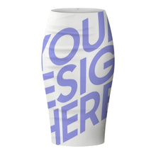 Cargar imagen en el visor de la galería, Falda de Cadera Larga Sexy de Moda Suave con Cremallera para Mujer FS0819001 Personalizada con Impresión Completa con Foto Logo Patrón Texto