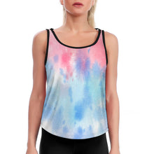 Cargar imagen en el visor de la galería, Chaleco de Yoga Camiseta sin Mangas Espalda Abierta de Ejercicio Fitness Deporte para mujer YJ006 Personalizado con Impresión Completa con Foto Logo Patrón Texto