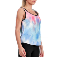 Cargar imagen en el visor de la galería, Chaleco de Yoga Camiseta sin Mangas Espalda Abierta de Ejercicio Fitness Deporte para mujer YJ006 Personalizado con Impresión Completa con Foto Logo Patrón Texto