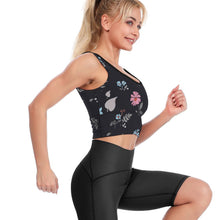 Cargar imagen en el visor de la galería, Top de Yoga Sujetador Deportivo de gimnasio entrenamiento para Mujer YJ023 Personalizado con Impresión Completa de múltiples imágenes con Foto Logo Patrón Texto