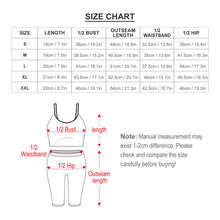 Cargar imagen en el visor de la galería, Traje Casual de dos piezas Crop Top Sexy Camiseta sin Mangas con Pantalones Cortos para mujer Y07 Personalizado con Impresión Completa con Foto Logo Patrón Texto