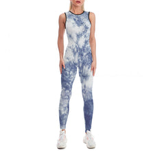 Cargar imagen en el visor de la galería, Mono Jumpsuit de Yoga Leggings Deportivos de Entrenamiento Ejercicio Fitness XG001 Personalizado con Impresión Completa de múltiples imágenes con Foto Logo Patrón Texto