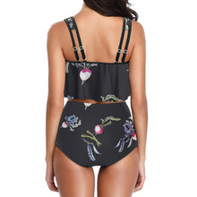 Cargar imagen en el visor de la galería, Traje de baño / Bikini / Tankini con Volantes Sexy para Mujer FT5095 Personalizado con Impresión Completa con Foto Logo Patrón Texto