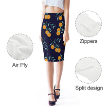 Cargar imagen en el visor de la galería, Falda de Cadera Larga Sexy de Moda Suave con Cremallera para Mujer FS0819001 Personalizada con Impresión Completa con Foto Logo Patrón Texto