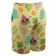 Cargar imagen en el visor de la galería, Pantalones cortos / Ropa de Playa de Moda con Estampado para Niños Adolescentes (diseño de cuatro piezas) Personalizado con Impresión Completa con Foto Logo Patrón Texto