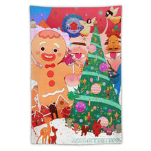 Cargar imagen en el visor de la galería, Tapiz para Hogar (Versión Vertical) con Diseño Personalizado Personalizada de Tus Fotos o Nombres Online